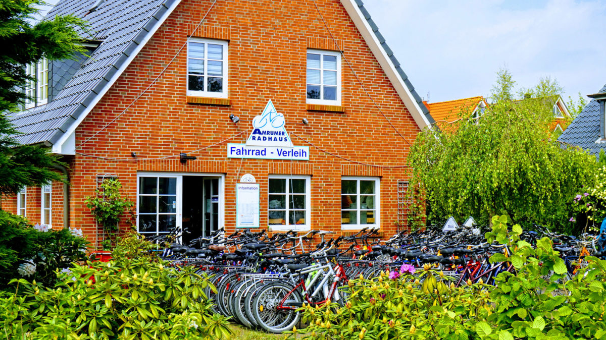 Fahrradverleih "Amrumer Radhaus" in Wittdün